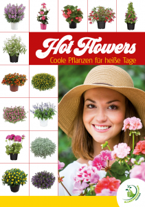Poster "Hot Flowers - Coole Pflanzen für heiße Tage"
