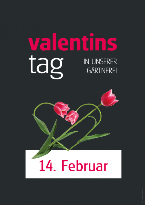 Poster Valentinstag - einfach