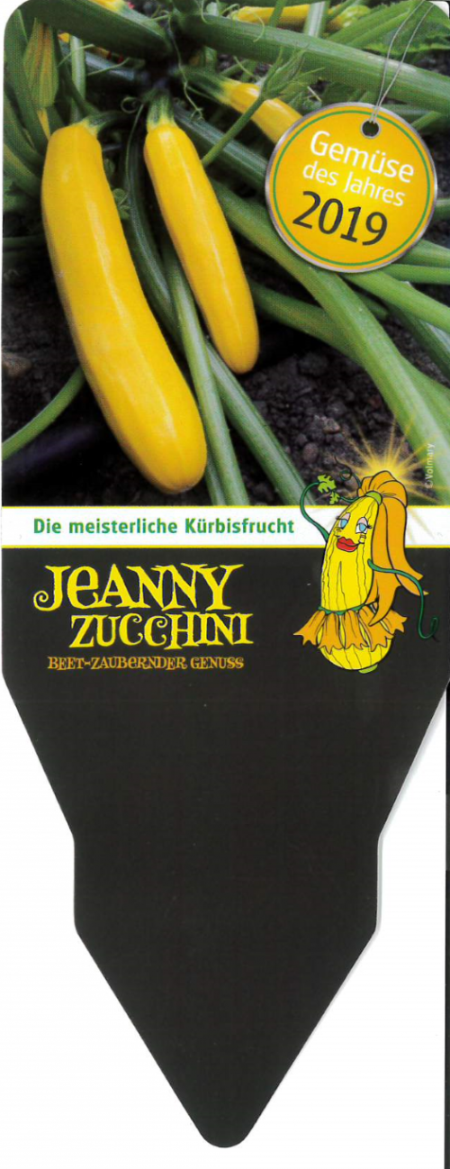 Etiketten Gemüse des Jahres 2019 - Jeanny Zucchini